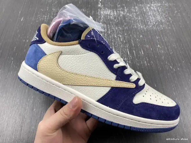 Cheap TRAVIS X DM7866-808 AIR 1 SCOTT CUSTOM JORDAN 0610